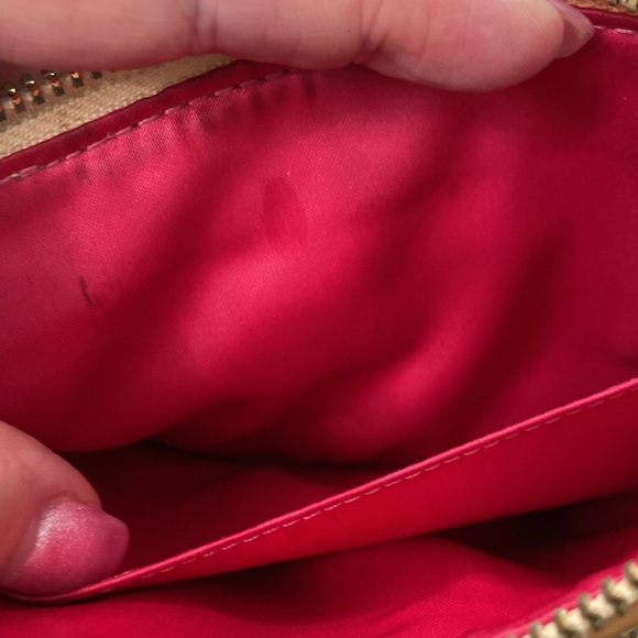 Coach Bonnie Legacy Stripe Zip Wristlet/Clutch EUC - Picture 6 of 10